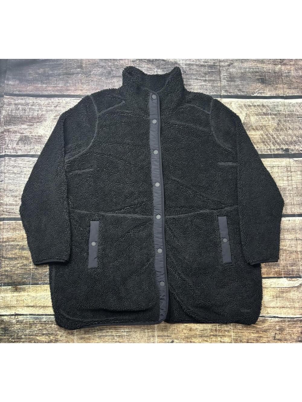 LL Bean Coat Womens 3XL Mountain Pile Sherpa Fleece